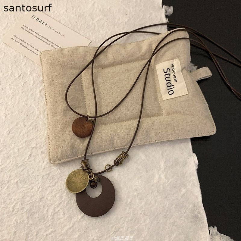 Boho Charm Beaded Necklace