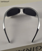 Hip Hop Style Silver Polarized Sunglasses