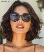 Stylish Grey Resin UV Protection Sunglasses