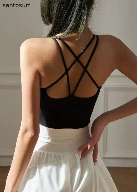 Boho Green Tummy Control Bra Crop Top
