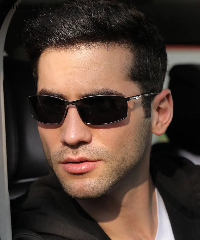 New Black Durable Polarized Men's Sunglasses