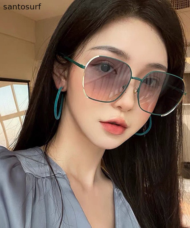 New Grey UV Resistant Resin Sunglasses