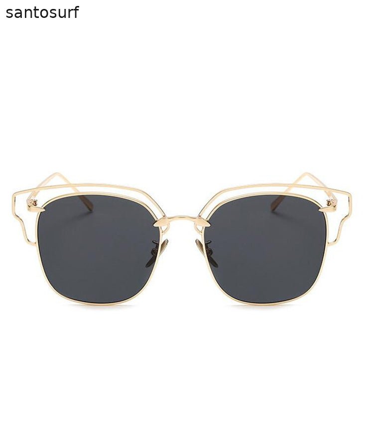 Beautiful Pink Vacation Beach Metal Sunglasses