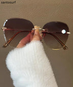 Stylish Resin Alloy Ultraviolet-Proof Sunglasses