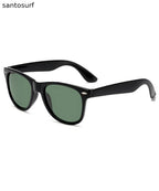 Simple Grey Resin UV Protection Sunglasses
