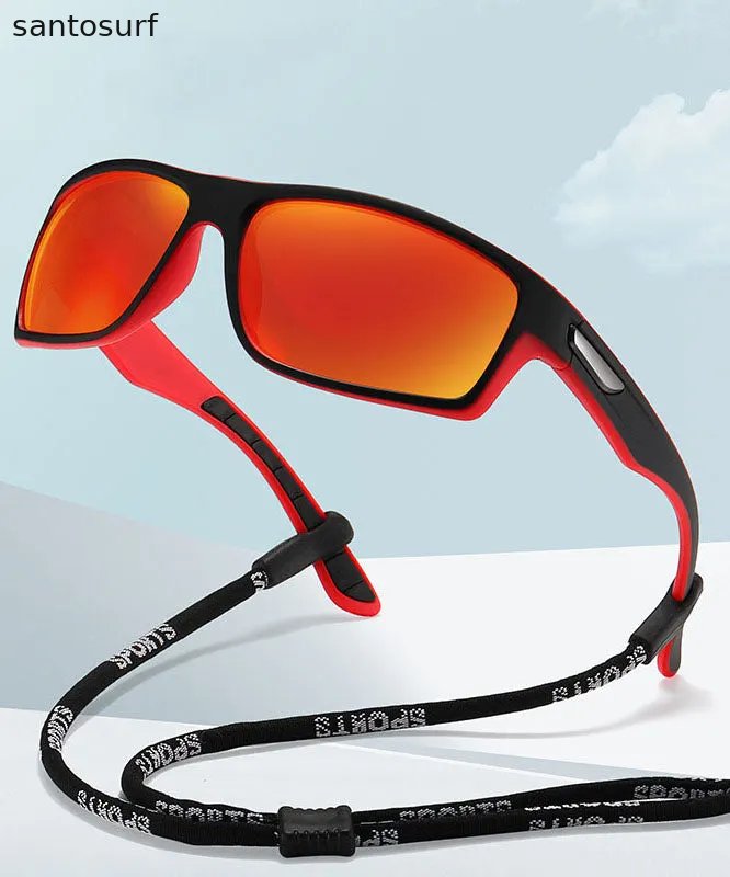 2026 Orange Outdoor Sports Polarized Sunglasses