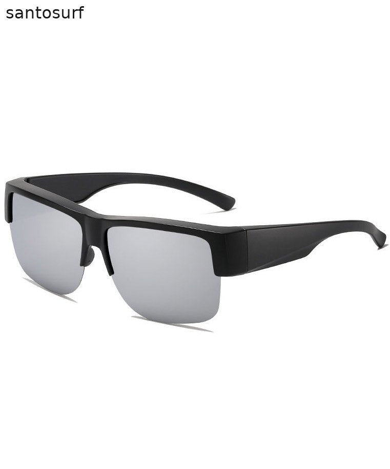 Handmade Blue Resin Holiday UV Protection Sunglasses