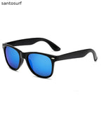 Simple Grey Resin UV Protection Sunglasses