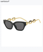 Fashionable Cat Eye Chain Leg Sunglasses 2025 New Model