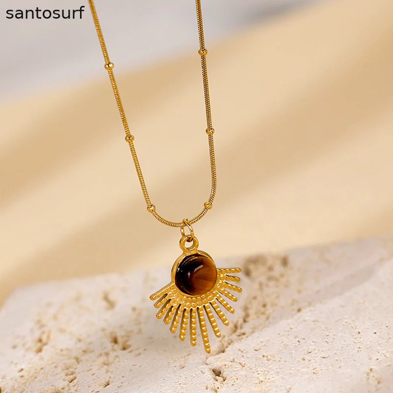 Geometric Embellished Fashion Necklace