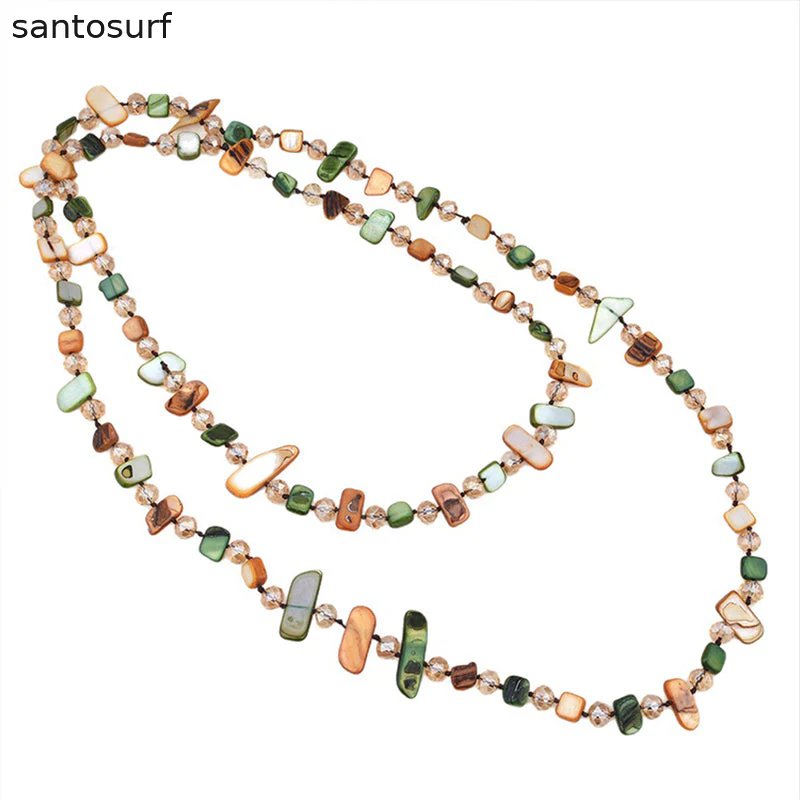 Bohemian Colorful Shell Necklace