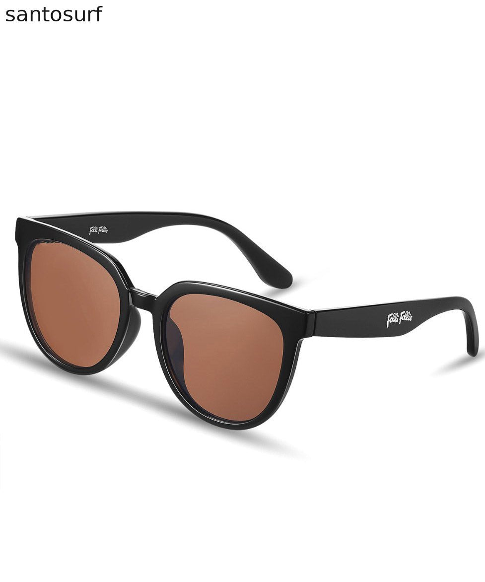 Style Brown Resin Ultraviolet-Proof Sunglasses