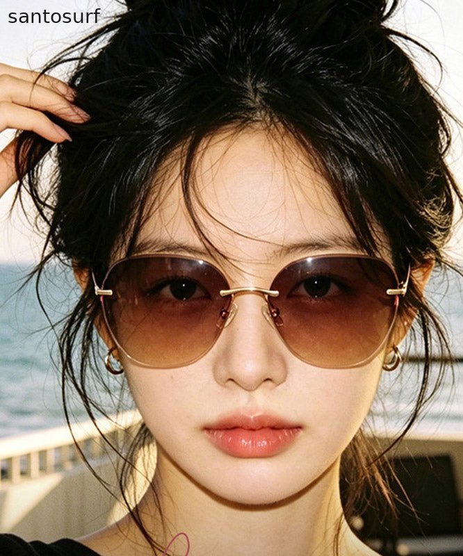 Stylish Resin Alloy Ultraviolet-Proof Sunglasses