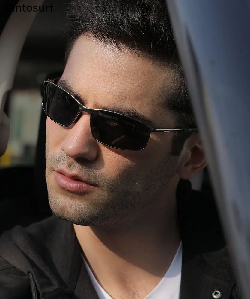 New Black Durable Polarized Men's Sunglasses