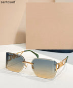Fashion Colour 1 Metal Alloy Square Sunglasses