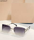 Fashion Colour 1 Metal Alloy Square Sunglasses
