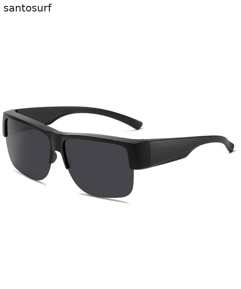 Handmade Blue Resin Holiday UV Protection Sunglasses