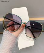 New Grey UV Resistant Resin Sunglasses