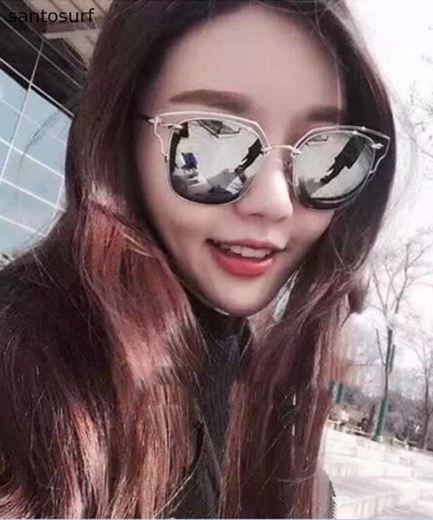 Beautiful Pink Vacation Beach Metal Sunglasses