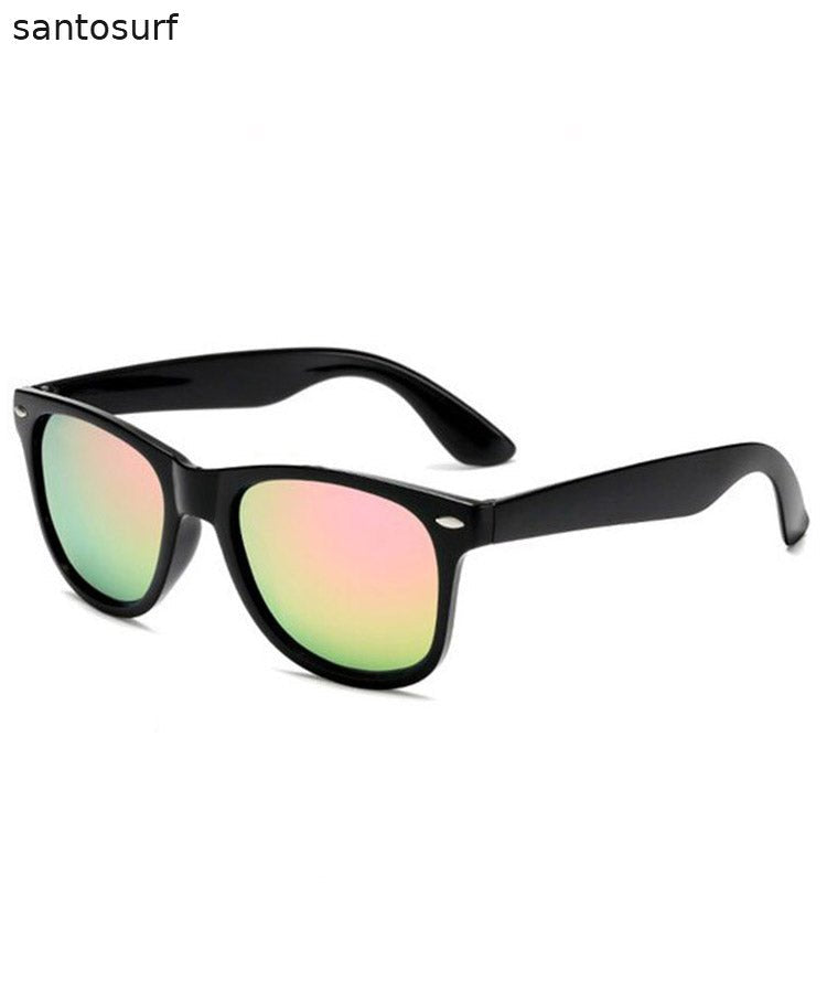 Simple Grey Resin UV Protection Sunglasses